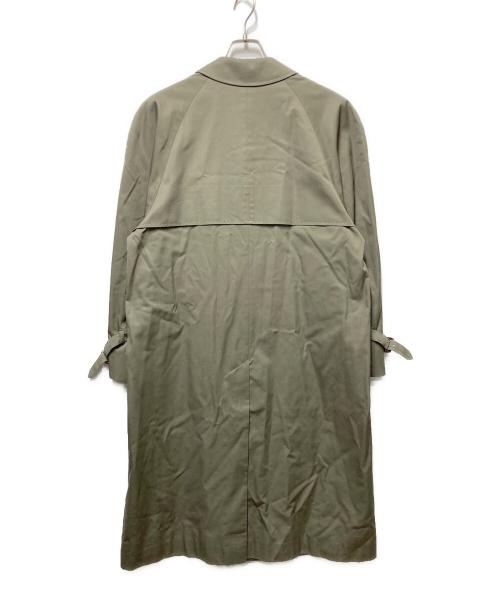 Aquascutum（アクアスキュータム）Aquascutum (アクアスキュータム) AQUA5ステンカラーコート カーキ サイズ:36の古着・服飾アイテム