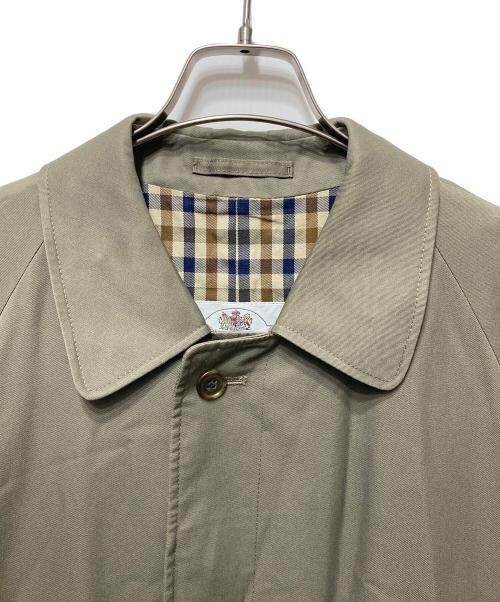 Aquascutum（アクアスキュータム）Aquascutum (アクアスキュータム) AQUA5ステンカラーコート カーキ サイズ:36の古着・服飾アイテム
