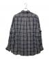 WILD LIFE TAILOR Adam et ROPE (ワイルドライフテーラーアダム エ ロペ) チェックシャツ グレー×ネイビー サイズ:Ｌ：7000円