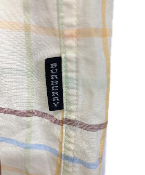 BURBERRY BLACK LABEL（バーバリーブラックレーベル）BURBERRY BLACK LABEL (バーバリーブラックレーベル) 半袖シャツ イエロー サイズ:3の古着・服飾アイテム