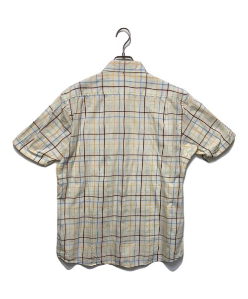 BURBERRY BLACK LABEL（バーバリーブラックレーベル）BURBERRY BLACK LABEL (バーバリーブラックレーベル) 半袖シャツ イエロー サイズ:3の古着・服飾アイテム