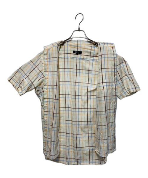 BURBERRY BLACK LABEL（バーバリーブラックレーベル）BURBERRY BLACK LABEL (バーバリーブラックレーベル) 半袖シャツ イエロー サイズ:3の古着・服飾アイテム