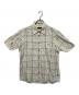 BURBERRY BLACK LABEL（バーバリーブラックレーベル）の古着「半袖シャツ」｜イエロー