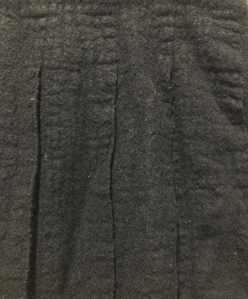 COMME des GARCONS（コムデギャルソン）COMME des GARCONS (コムデギャルソン) ウールジャンパースカート ブラック サイズ:Sの古着・服飾アイテム