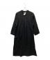 fog linen work（フォグリネンワーク）の古着「リネンワンピース」｜ブラック
