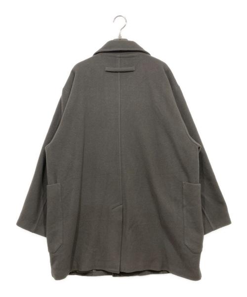 ONE FIFTH（ワンフィフス）ONE FIFTH (ワンフィフス) メルトンハーフコート グレー サイズ:3の古着・服飾アイテム