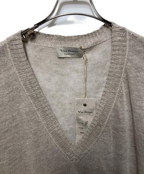 Vlas Blomme（ヴラスブラム）Vlas Blomme (ヴラスブラム) コルトレイクリネンチュニックワンピース ベージュ サイズ:freeの古着・服飾アイテム