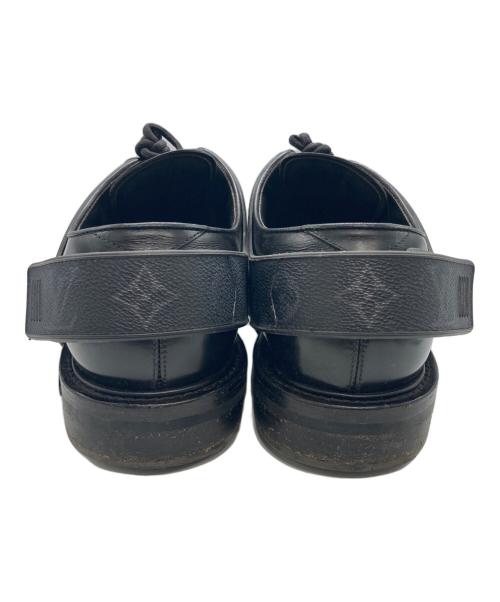 LOUIS VUITTON（ルイ ヴィトン）LOUIS VUITTON (ルイ ヴィトン) ハーネスダービーシューズ ブラック サイズ:8 2/1の古着・服飾アイテム