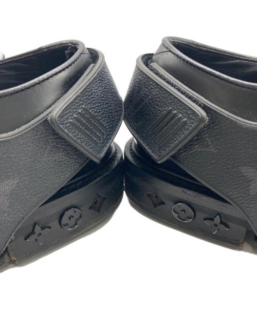 LOUIS VUITTON（ルイ ヴィトン）LOUIS VUITTON (ルイ ヴィトン) ハーネスダービーシューズ ブラック サイズ:8 2/1の古着・服飾アイテム