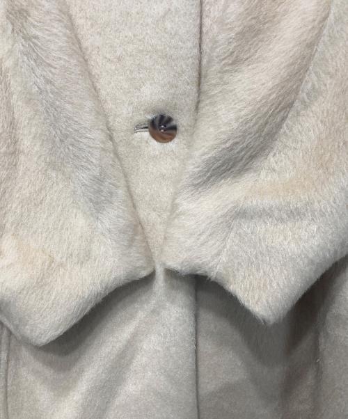 Eaphi（エフィ）Eaphi (エフィ) eaphi wave design shaggy long coat サンドベージュ サイズ:Sの古着・服飾アイテム