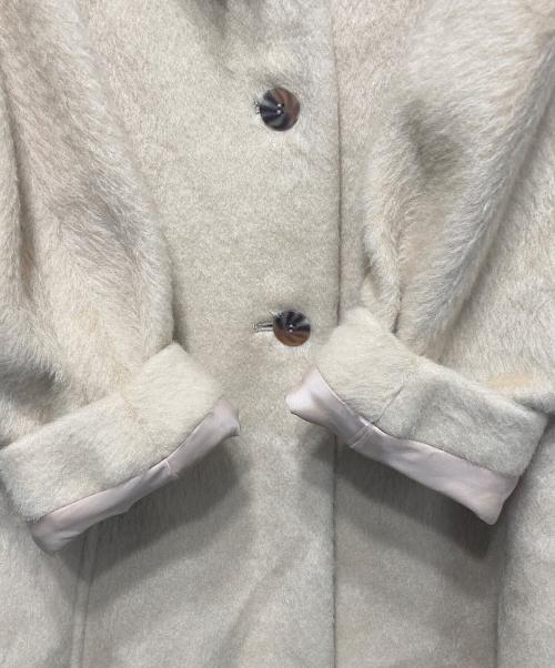 Eaphi（エフィ）Eaphi (エフィ) eaphi wave design shaggy long coat サンドベージュ サイズ:Sの古着・服飾アイテム