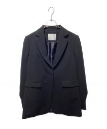 Mame Kurogouchi（マメクロゴウチ）の古着「Acetate Polyester Suit Jacket」｜ブラック