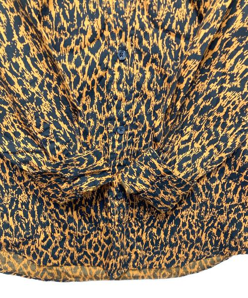SUPREME（シュプリーム）SUPREME (シュプリーム) Leopard Shirt ブラック×オレンジ サイズ:Mの古着・服飾アイテム