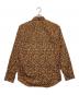 SUPREME (シュプリーム) Leopard Shirt ブラック×オレンジ サイズ:M：6000円