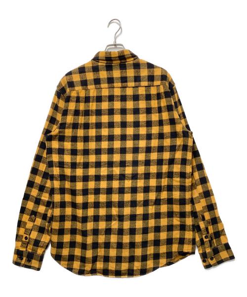 SUPREME（シュプリーム）SUPREME (シュプリーム) Small Buffalo Flannel Shirt イエロー サイズ:Lの古着・服飾アイテム