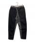 MIHARA YASUHIRO (ミハラヤスヒロ) Asymmetrical Hybrid Denim Pants ブラック サイズ:46：6000円