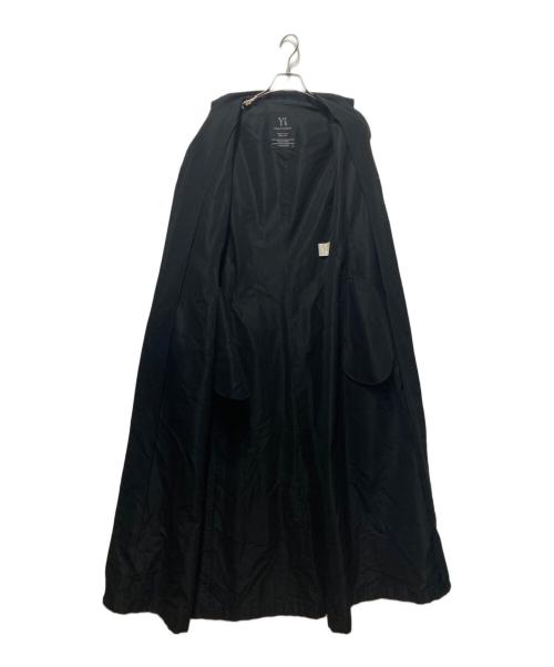 Y's（ワイズ）Y's (ワイズ) スタンドカラー ロング コート ブラック サイズ:2の古着・服飾アイテム