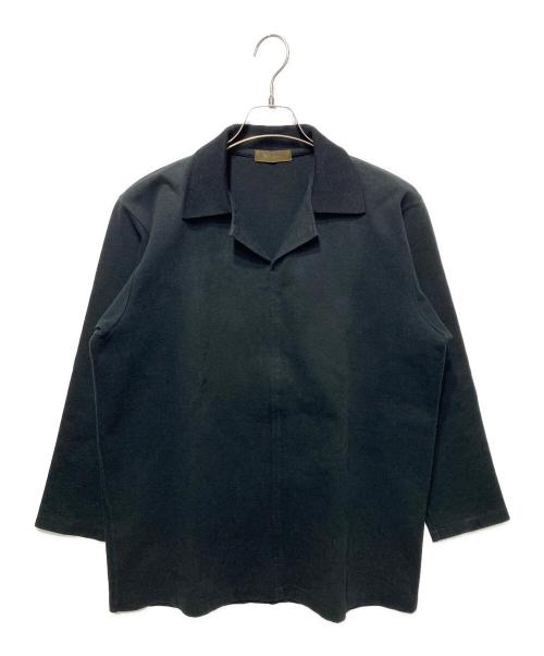 Y's for men（ワイズフォーメン）Y'S for men (ワイズフォーメン) スキッパーポロシャツ ブラック サイズ:-の古着・服飾アイテム