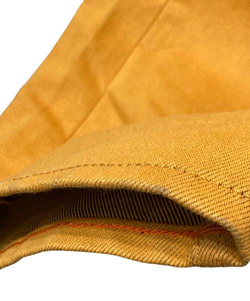 Calvin Klein（カルバンクライン）Calvin Klein (カルバンクライン) HERON PRESTON (ヘロンプレストン) カラーデニムパンツ イエロー サイズ:28の古着・服飾アイテム