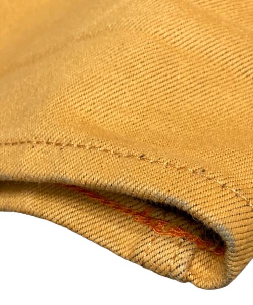 Calvin Klein（カルバンクライン）Calvin Klein (カルバンクライン) HERON PRESTON (ヘロンプレストン) カラーデニムパンツ イエロー サイズ:28の古着・服飾アイテム