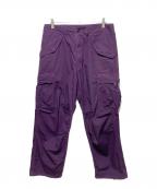 BEDWIN &THE HEARTBREAKERSベドウィンアンドザ ハートブレイカーズ）の古着「カーゴパンツ」｜パープル