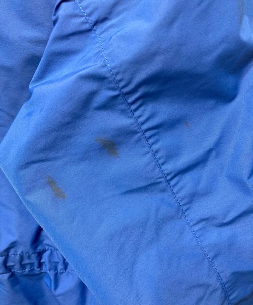 HERON PRESTON（ヘロンプレストン）HERON PRESTON (ヘロンプレストン) NYLON MULTICOLOR HOODED JACKET ブルー×レッド サイズ:Mの古着・服飾アイテム