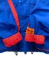 中古・古着 HERON PRESTON (ヘロンプレストン) NYLON MULTICOLOR HOODED JACKET ブルー×レッド サイズ:M：12000円