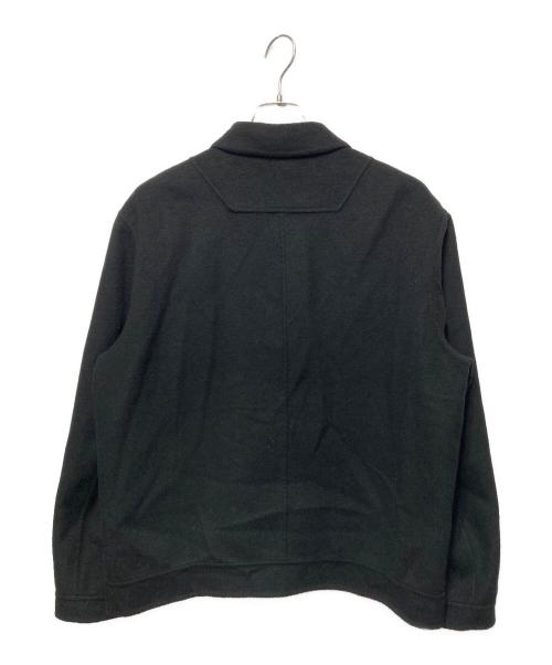 Calvin Klein（カルバンクライン）Calvin Klein (カルバンクライン) ボタンアップメルトンジャケット ブラック サイズ:Ｍの古着・服飾アイテム