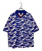 BoTTボット）の古着「Flame soccer shirt/フレームサッカーシャツ」｜ブルー