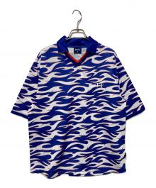 BoTT（ボット）の古着「Flame soccer shirt/フレームサッカーシャツ」｜ブルー