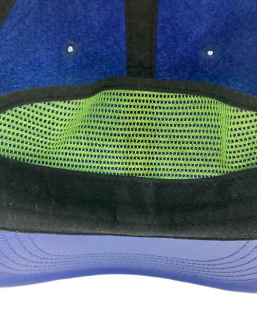 VANSON（バンソン）VANSON (バンソン) SUPREME (シュプリーム) Vanson Leathers Mesh Back 6-Panel ブルー×グリーンの古着・服飾アイテム
