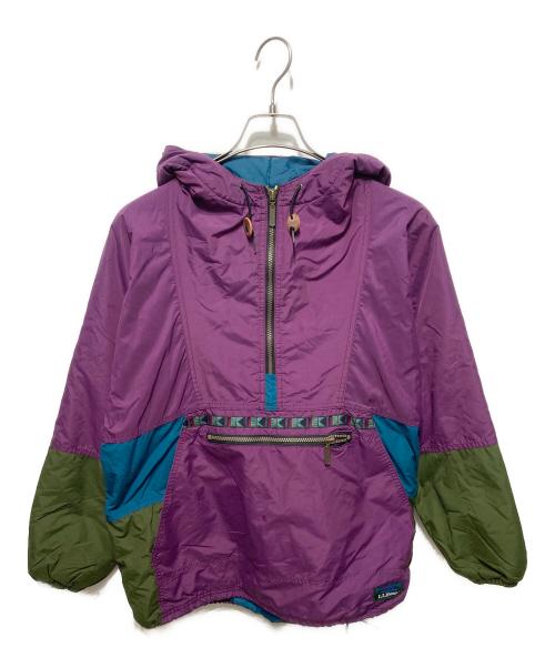 L.L.Bean（エルエルビーン）L.L.Bean (エルエルビーン) 80’S 中綿チロリアンアノラックパーカー パープル サイズ:不明の古着・服飾アイテム
