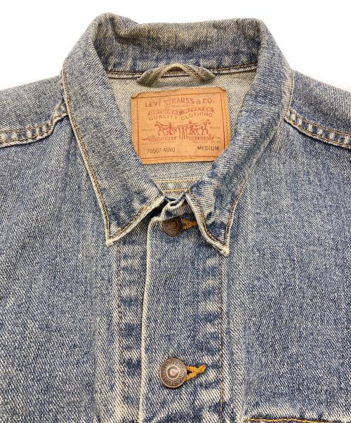 LEVI'S（リーバイス）LEVI'S (リーバイス) 90’S デニムジャケット インディゴ サイズ:Mの古着・服飾アイテム