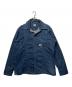 POST O'ALLS（ポストオーバーオールズ）の古着「デニムシャツジャケット」｜インディゴ
