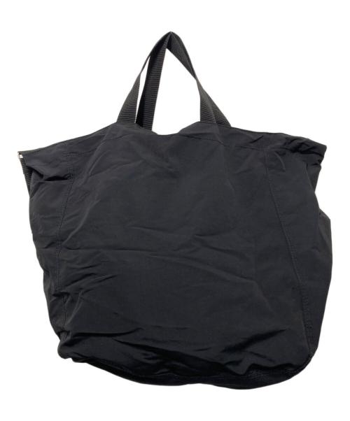 COMME des GARCONS HOMME（コムデギャルソン オム）COMME des GARCONS HOMME (コムデギャルソン オム) 綿ナイロングログラン 2WAY BAG ブラックの古着・服飾アイテム