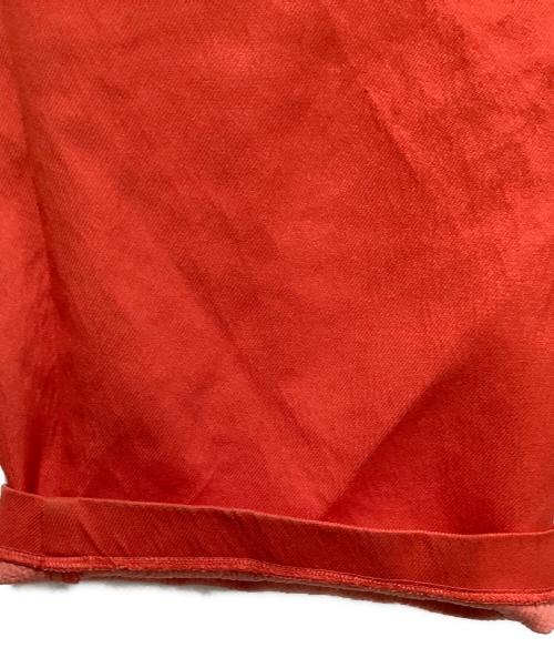 ROBE DE CHAMBRE COMME DES GARCONS（ローブドシャンブル コムデギャルソン）ROBE DE CHAMBRE COMME DES GARCONS (ローブドシャンブル コムデギャルソン) 製品染めサルエルパンツ レッド サイズ:Mの古着・服飾アイテム