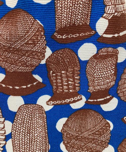 COMME des GARCONS（コムデギャルソン）COMME des GARCONS (コムデギャルソン) 切替サルエルパンツ ブラウン×ブラック サイズ:Mの古着・服飾アイテム