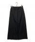 AMOMENTO（アモーメント）の古着「シアーマキシロングスカート」｜ブラック