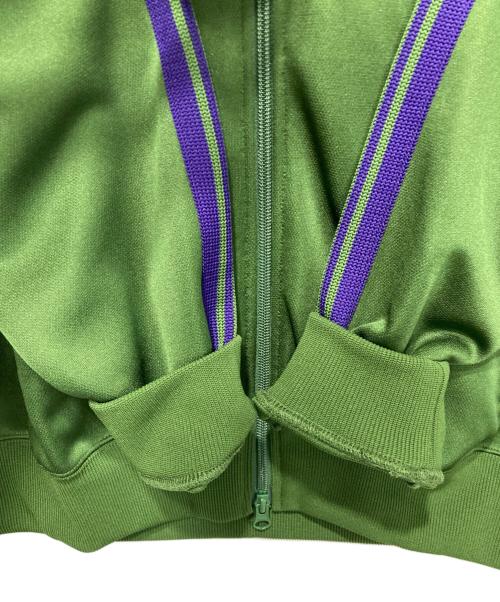 Needles（ニードルズ）Needles (ニードルズ) POLY SMOOTHトラックジャケット グリーン×パープル サイズ:Ｌの古着・服飾アイテム