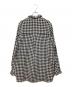 BED J.W. FORD (ベッドフォード) Wardrobe shirt check pattern ホワイト×ブラック サイズ:1：6000円