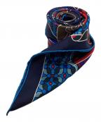 HERMESエルメス）の古着「スカーフ」｜ネイビー×レッド