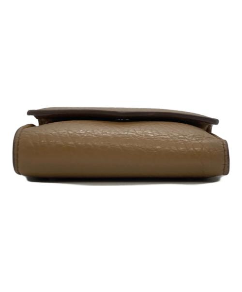 Maison Margiela（メゾンマルジェラ）Maison Margiela (メゾンマルジェラ) 2つ折り財布 ベージュの古着・服飾アイテム