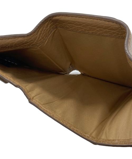 Maison Margiela（メゾンマルジェラ）Maison Margiela (メゾンマルジェラ) 2つ折り財布 ベージュの古着・服飾アイテム