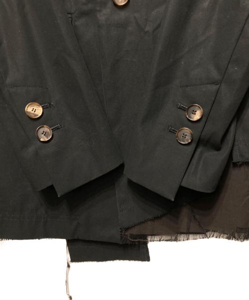 BED J.W. FORD（ベッドフォード）BED J.W. FORD (ベッドフォード) バトルドレスジャケット ブラック サイズ:1の古着・服飾アイテム