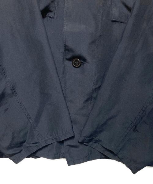 COMOLI（コモリ）COMOLI (コモリ) シルクユーティリティシャツジャケット ブラック サイズ:1の古着・服飾アイテム