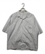 S.K. MANOR HILLエスケーマノアヒル）の古着「Aloha Shirt/アロハシャツ」｜ホワイト×ネイビー