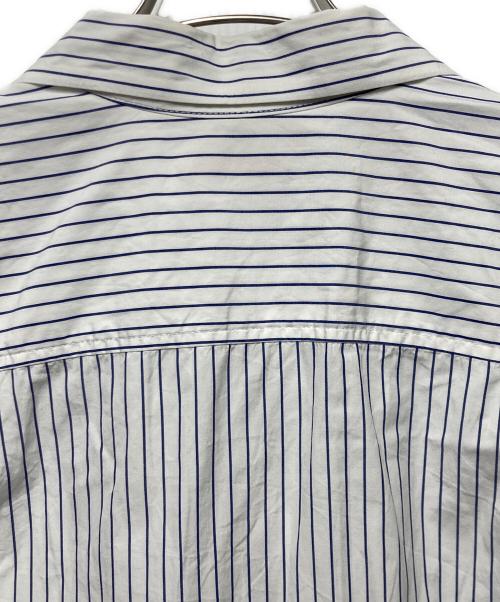 S.K. MANOR HILL（エスケーマノアヒル）S.K. MANOR HILL (エスケーマノアヒル) Aloha Shirt/アロハシャツ ホワイト×ネイビー サイズ:Ｌの古着・服飾アイテム