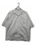 S.K. MANOR HILL（エスケーマノアヒル）の古着「Aloha Shirt/アロハシャツ」｜ホワイト×ネイビー