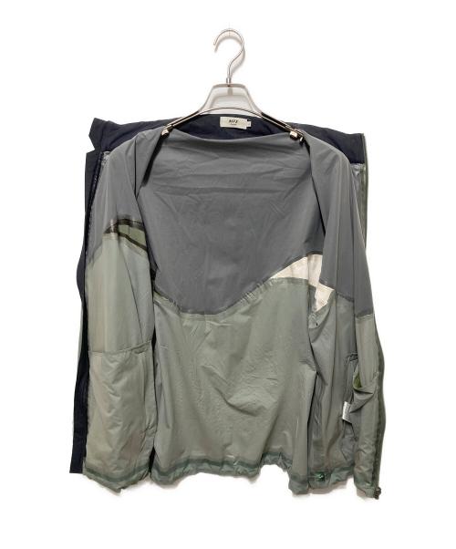 MPX MANDO（エムピーエックス マンド）MPX MANDO (エムピーエックス マンド) ナイロンジャケット ブラック×カーキ サイズ:Lの古着・服飾アイテム