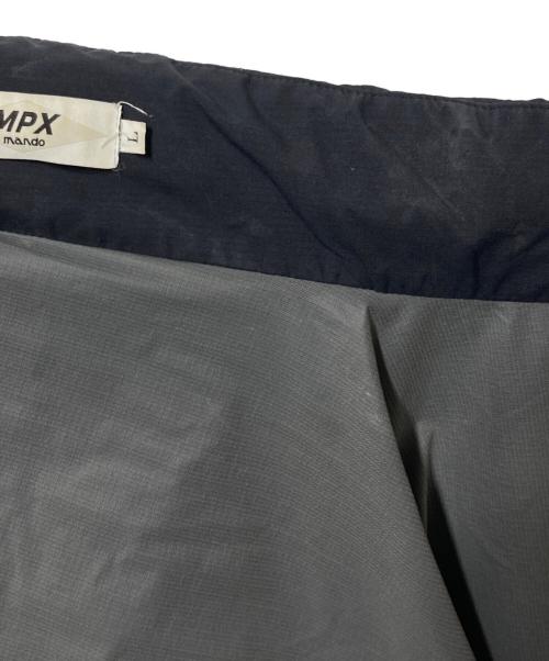 MPX MANDO（エムピーエックス マンド）MPX MANDO (エムピーエックス マンド) ナイロンジャケット ブラック×カーキ サイズ:Lの古着・服飾アイテム